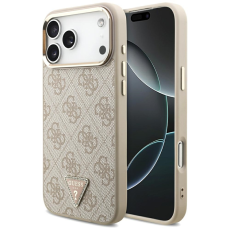 Celly - Guess iPhone 18 Pro Max/17 Pro Max Mobilskal MagSafe 4G Triangle Logo