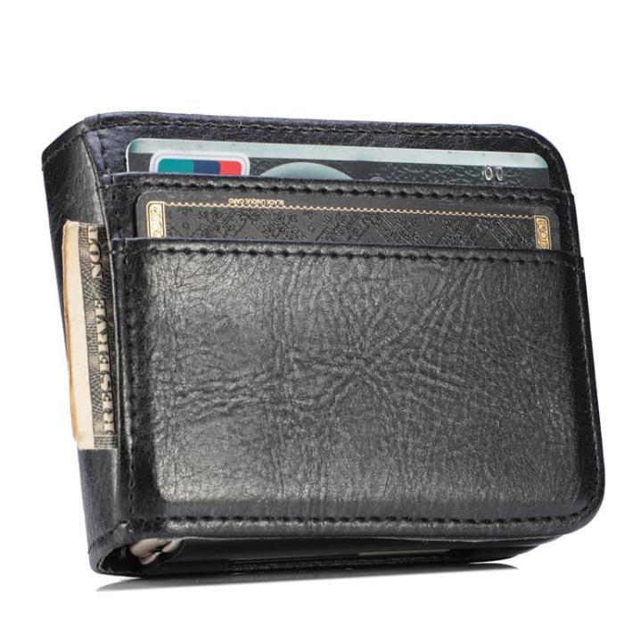 A-One Brand - Plånboksfodral till Samsung Galaxy Z Flip 3 5G - Svart