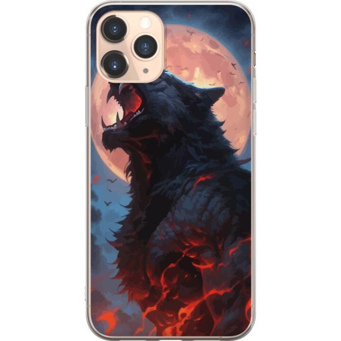 iSecrets - Mobilskal till Apple iPhone 11 Pro med Ylande varg