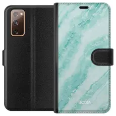 Gustaf - Pl&aring;nboksfodral till Samsung Galaxy S20 FE med Mint Marble