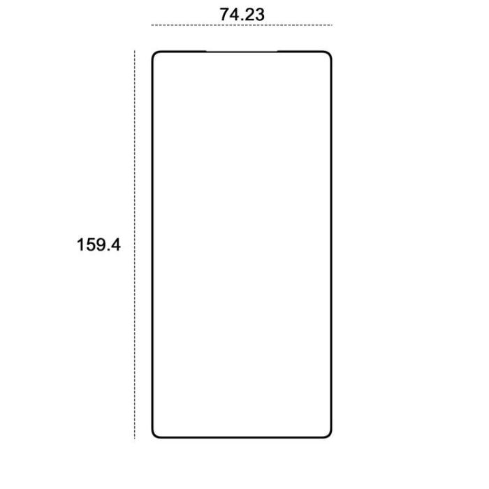 Etteri - Etteri Galaxy S25 Ultra Härdat Glas Skärmskydd 9D - Svart