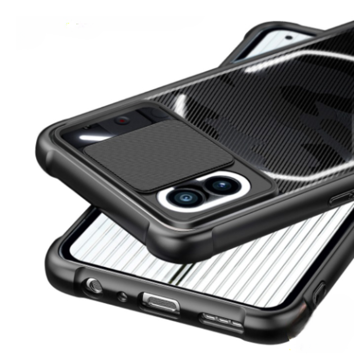 Rzants - Rzants Nothing Phone 1 Skal Camouflage Camshield - Blå