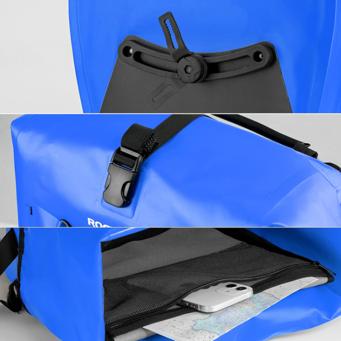 Rockbros - Rockbros Vattentät Cykelväska 25-32L - Blå