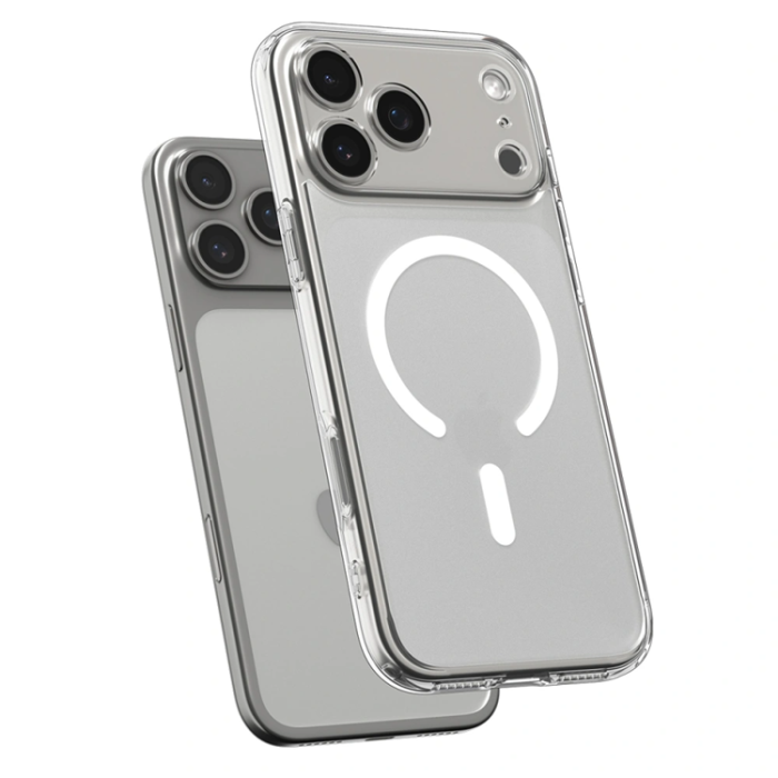 Spigen - Spigen iPhone 17 Pro Mobilskal Magsafe Ultra Hybrid - Frost Vit