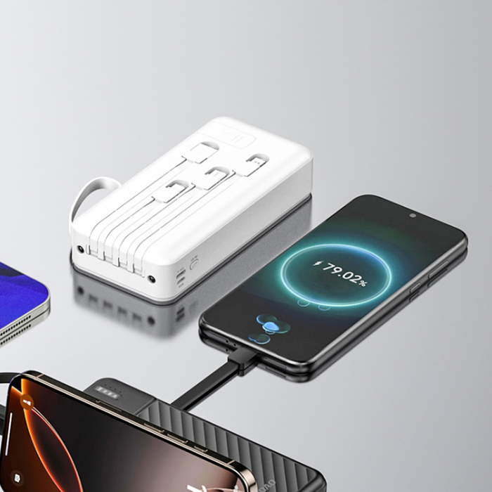 Dudao - Dudao Powerbank K11 Pro 20000mAh med Kabel