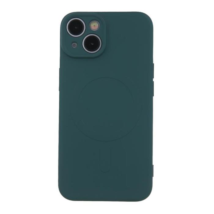 OEM - iPhone 11 Mobilskal MagSafe Simple Color - Mörkgrön