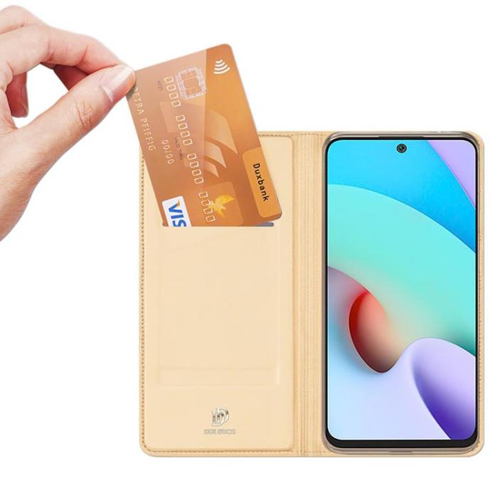 Dux Ducis - Dux Ducis Skin Series Fodral Xiaomi Redmi 10 4G (2021/2022) - Guld