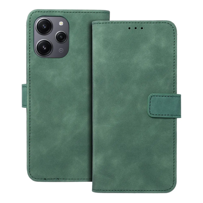 OEM - Xiaomi Redmi 12 4G/5G Plånboksfodral Tender - Grön