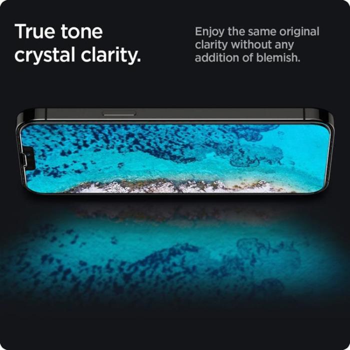 Spigen - Spigen iPhone 16E Härdat Glas Skärmskydd Glas TR Slim