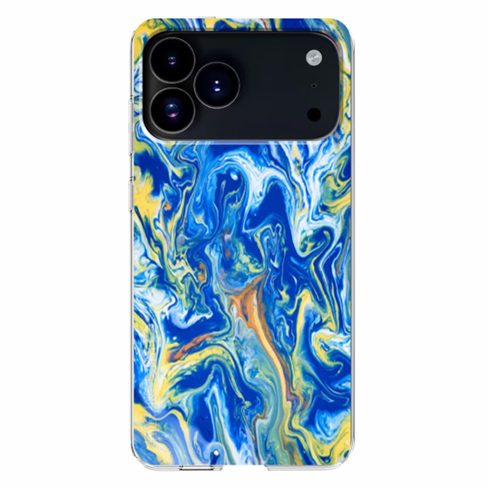A-One Brand - iPhone 17 Pro Max Mobilskal Marble Pattern Printing Soft