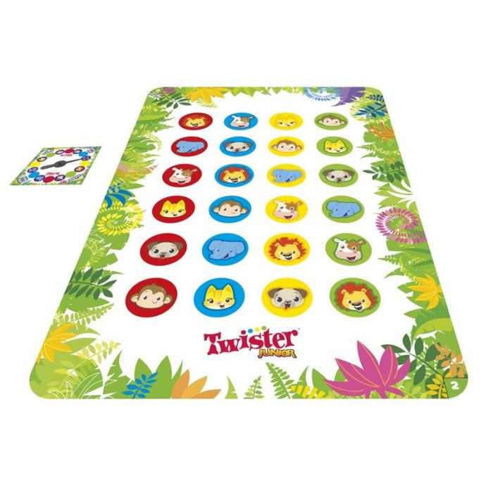 Hasbro - HASBRO Spel Twister Junior 2 Games In 1 (DK/NO)