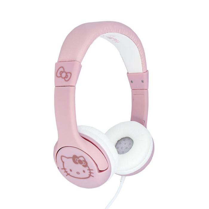 HELLOKITTY - HELLOKITTY Hörlur Hello Kitty On-Ear 85dB Trådbunden Rose