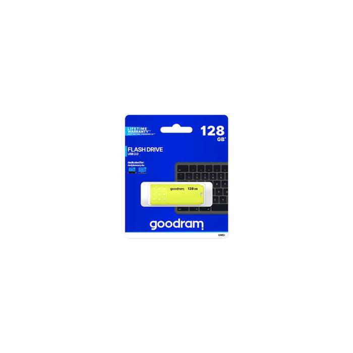 OEM - GoodRam 32GB UME2 USB 2.0 Pendrive Gul
