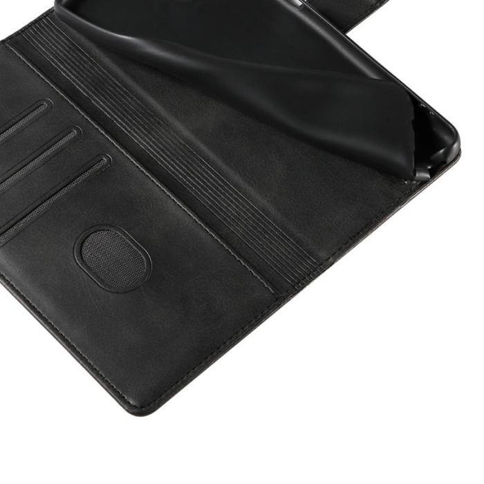 OEM - Mobilfodral för Samsung Galaxy S26 Ultra Konstläder Ställ - Svart