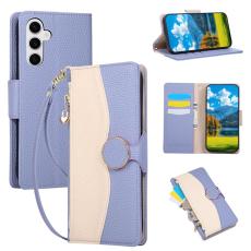 OEM - Pl&aring;nboksfodral f&ouml;r Samsung Galaxy S26 Fodral med dragkedja TPU - Lila