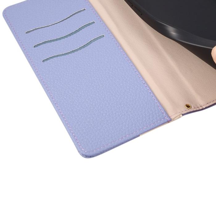 OEM - Plånboksfodral för Samsung Galaxy S26 Fodral med dragkedja TPU - Lila
