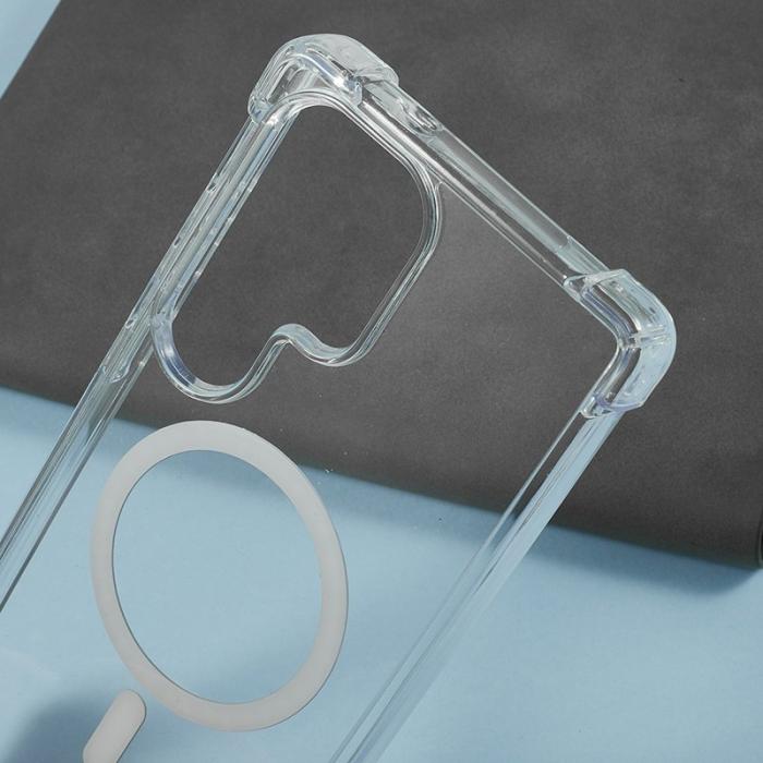 OEM - Mobilskal för Samsung Galaxy S26 Ultra Magnetiskt TPU - Transparent