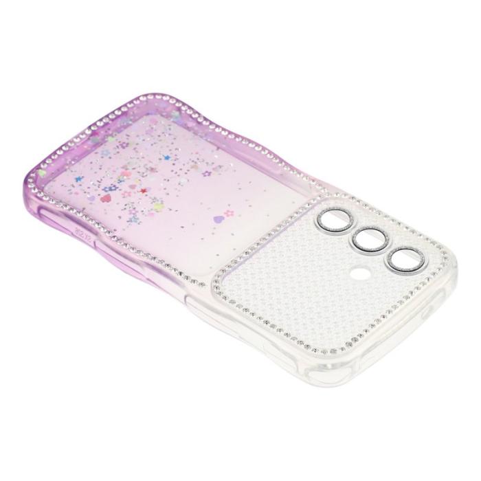 OEM - Mobilskal för Samsung Galaxy S26 Glitter TPU - Gradient Lila