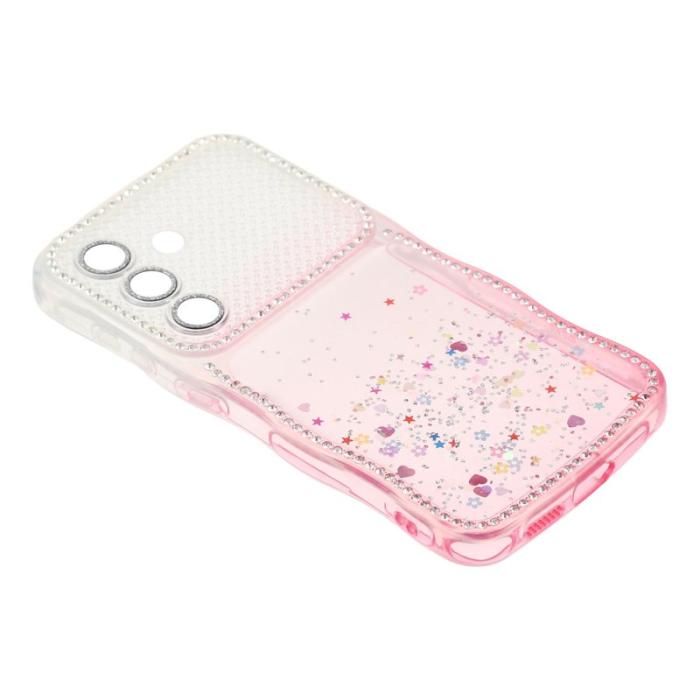 OEM - Mobilskal för Samsung Galaxy S26 Glitter TPU - Gradient Rosa