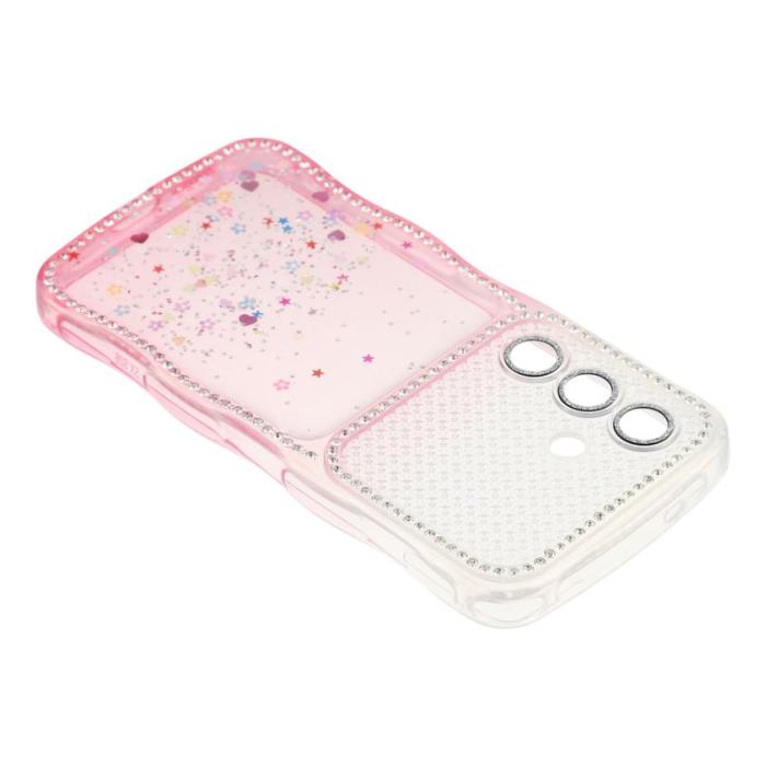 OEM - Mobilskal för Samsung Galaxy S26 Glitter TPU - Gradient Rosa