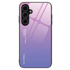 OEM - Mobilskal f&ouml;r Samsung Galaxy S26 Tempererat glas + TPU - Rosa