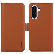ABEEL - ABEEL Mobilskal till Samsung Galaxy A36 5G Konstl&auml;der RFID-Skydd Brun
