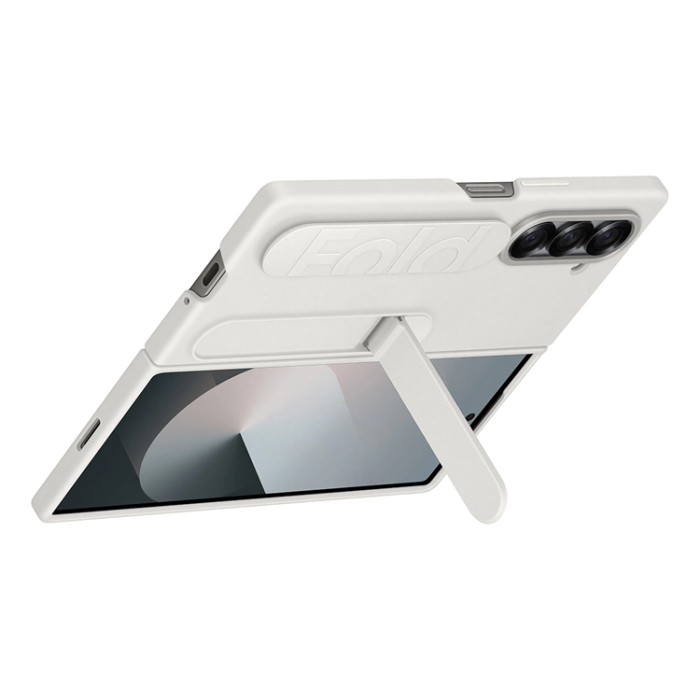Samsung - Mobilskal till Samsung Galaxy Z Fold 6 Silikon - Vit