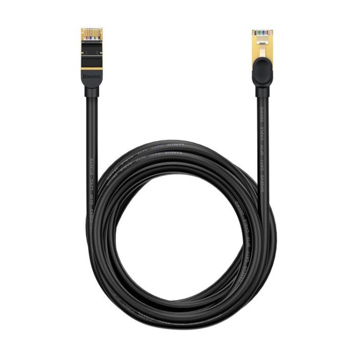 BASEUS - Baseus RJ45 Nätverk Kabel 15m - Svart