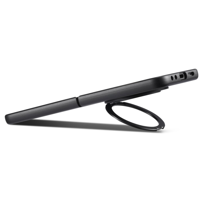 SUTENI - Suteni Galaxy Z Flip 7 Mobilskal MagSafe Carbon Fiber - Svart