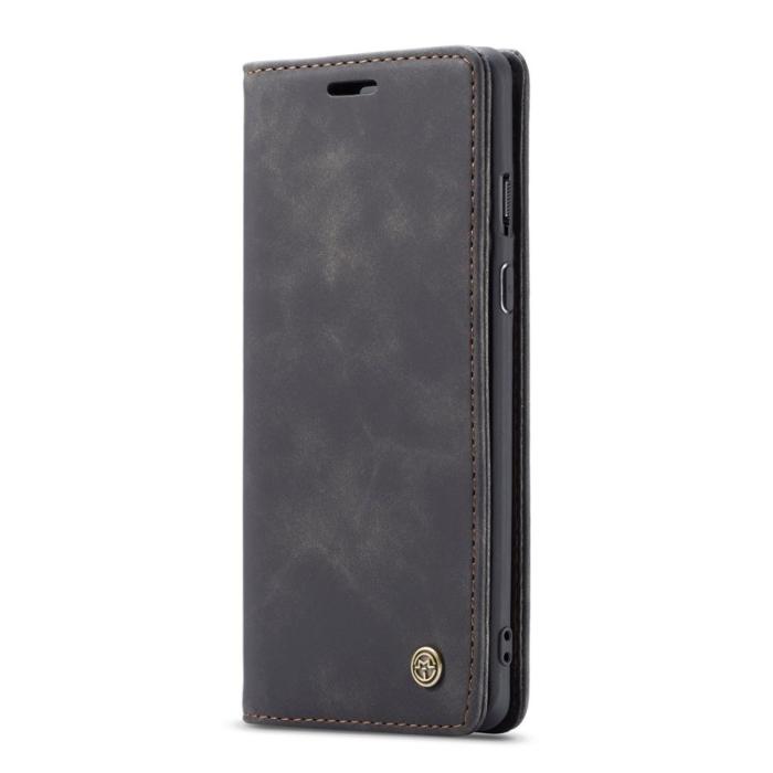 Caseme - CASEME Series Plånboksfodral Konstläder för OnePlus 8 Pro - Svart