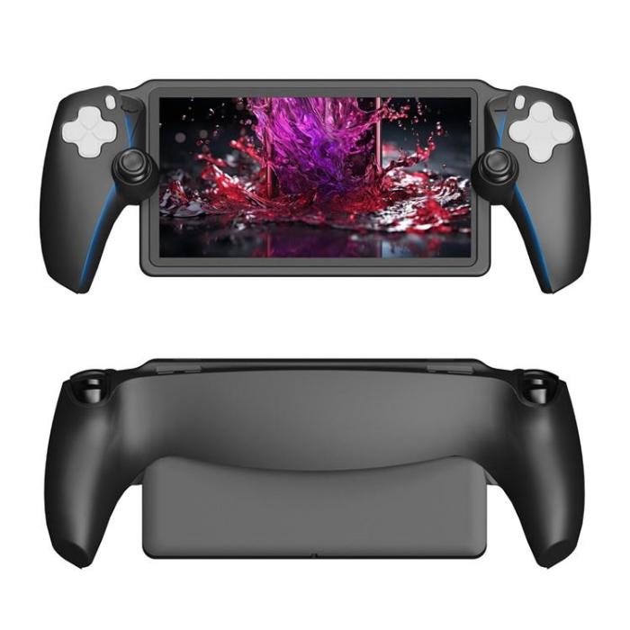 JYS - JYS PS5 Portal Skal Silikon JYS-P5183 - Svart