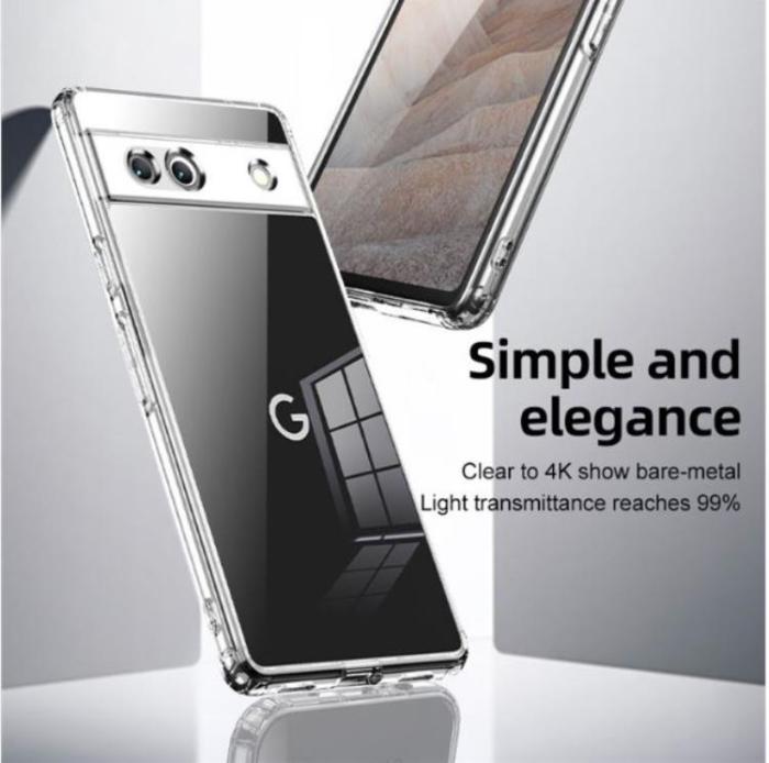 OEM - Google Pixel 7a Mobilskal Anti-Drop Shockproof - Clear