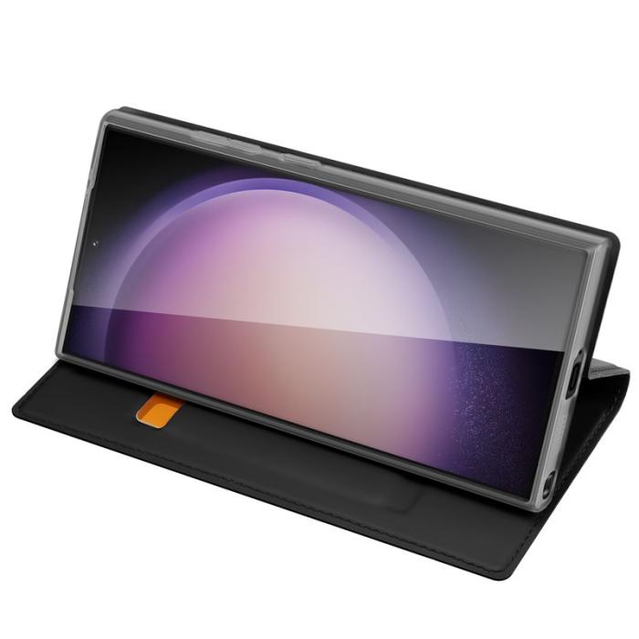 Dux Ducis - DUX DUCIS Skin Pro Samsung Galaxy S24 Ultra Plånboksfodral KonstLäder - Svart
