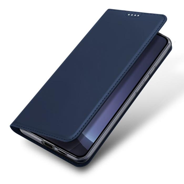 Dux Ducis - DUX DUCIS Skin Pro Series Samsung Galaxy S25 Fodral KonstLäder - Blå