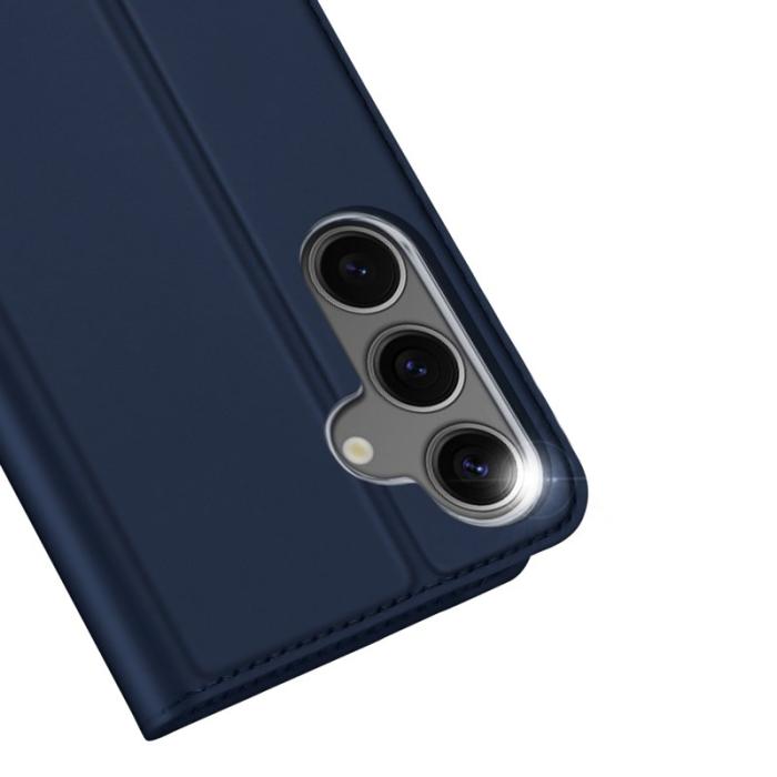 Dux Ducis - DUX DUCIS Skin Pro Series Samsung Galaxy S25 Fodral KonstLäder - Blå