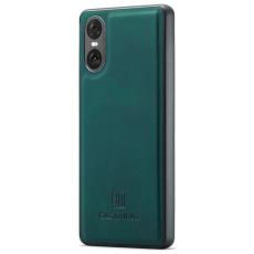 DG.MING - DG.MING Mobilskal till Sony Xperia 10 VI PU L&auml;der + PC + TPU - Gr&ouml;n