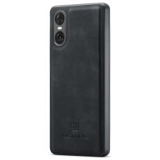 DG.MING - DG.MING Mobilskal till Sony Xperia 10 VI PU L&auml;der + PC + TPU - Svart