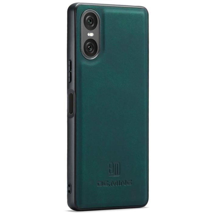 DG.MING - DG.MING Mobilskal till Sony Xperia 10 VI PU Läder + PC + TPU - Grön