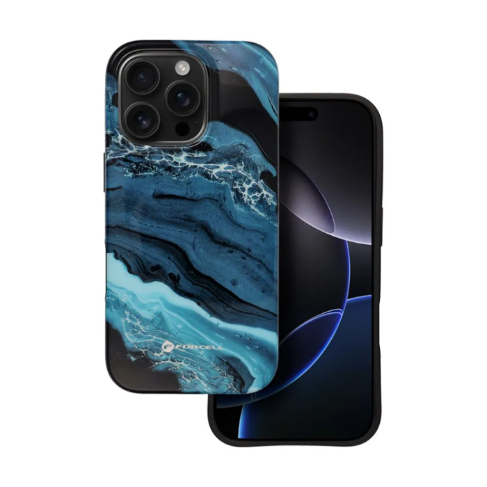 Forcell - Forcell iPhone 15 Mobilskal MagSafe Mirage - Deep Sea
