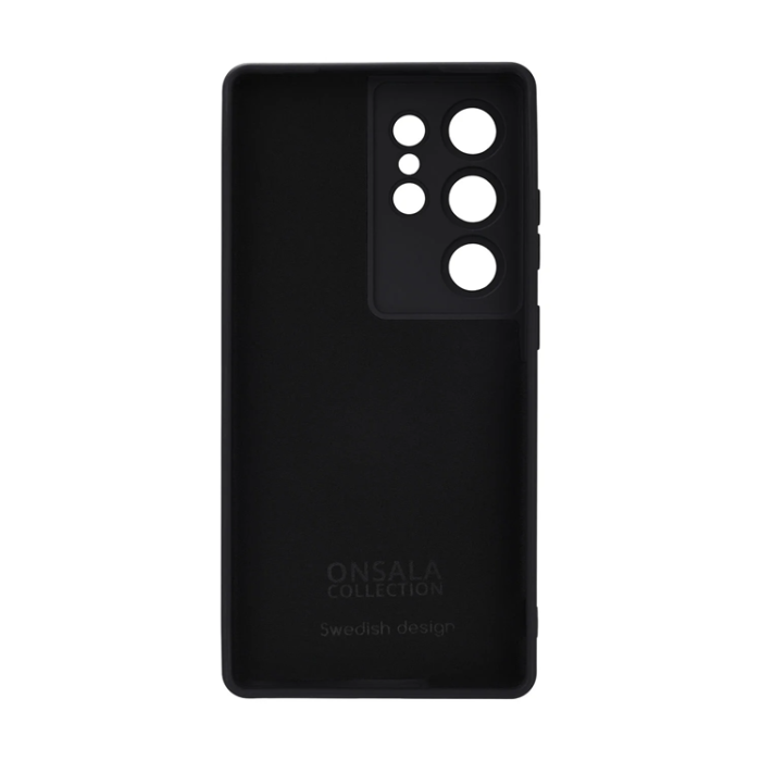 Onsala - Onsala Galaxy S25 Ultra Mobilskal Silikonkänsla Återvunnen - Svart