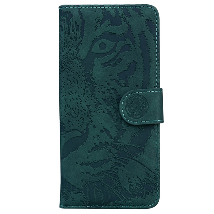 OEM - Sony Xperia 1 VII Plånboksfodral Tiger Print - Grön