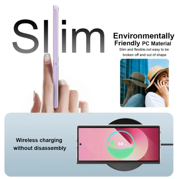 Imak - IMAK Galaxy Z Fold 7 Mobilskal Crystal - Transparent