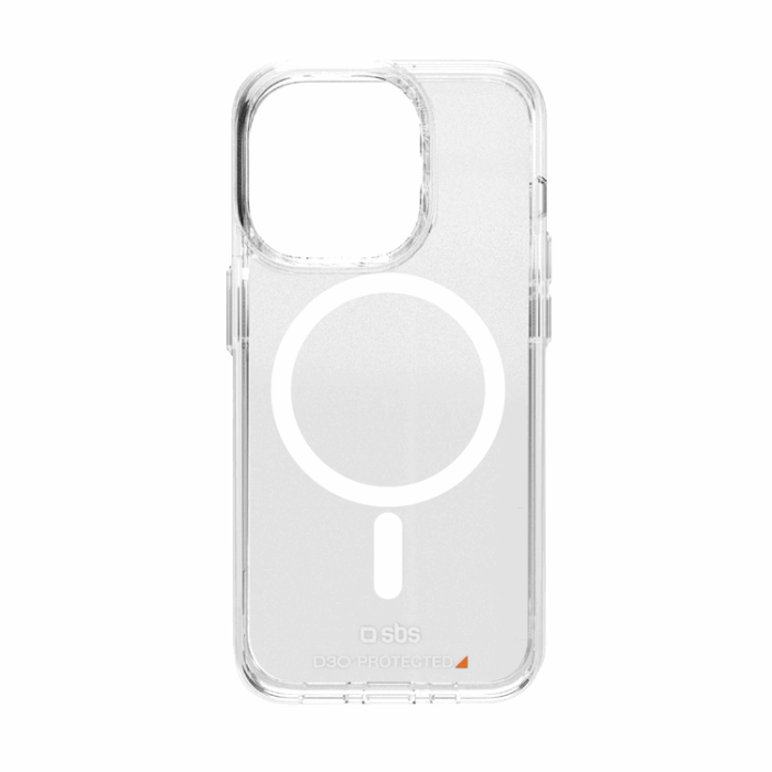 SBS - SBS iPhone 15 Mobilskal Magsafe D3O - Transparent