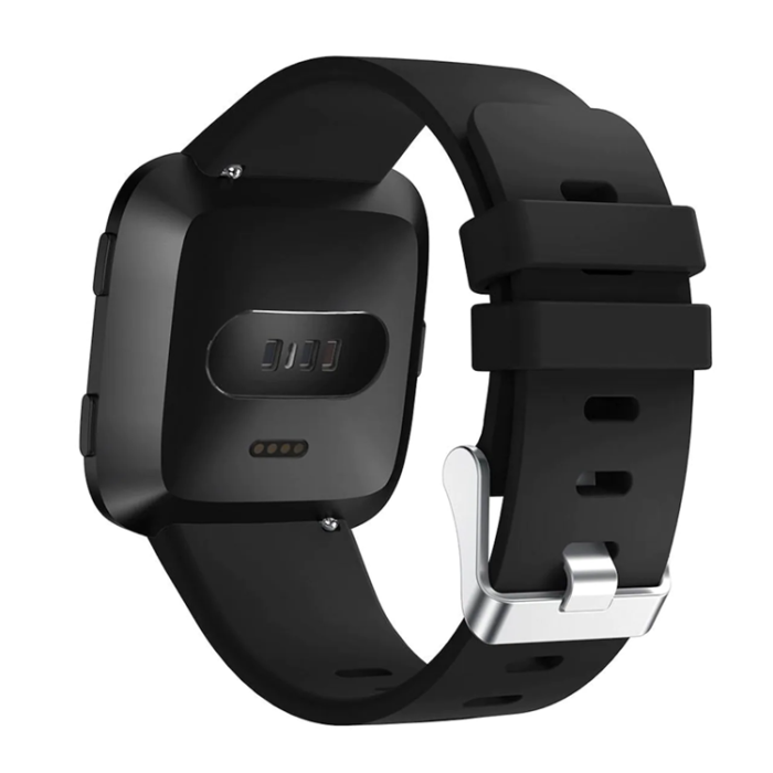 A-One Brand - FitBit Versa 2/Versa Armband Silikon - Svart