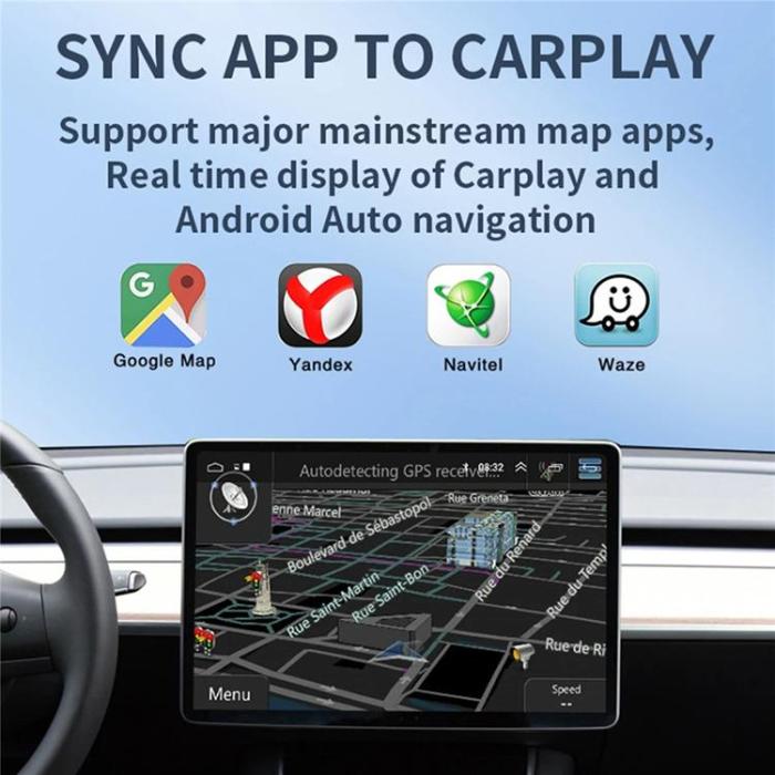 OEM - Trådlös CarPlay-Adapter för Tesla Model 3/Y/X/S