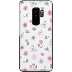 iSecrets - Mobilskal till Samsung Galaxy S9+ med Blommor och fjärillar