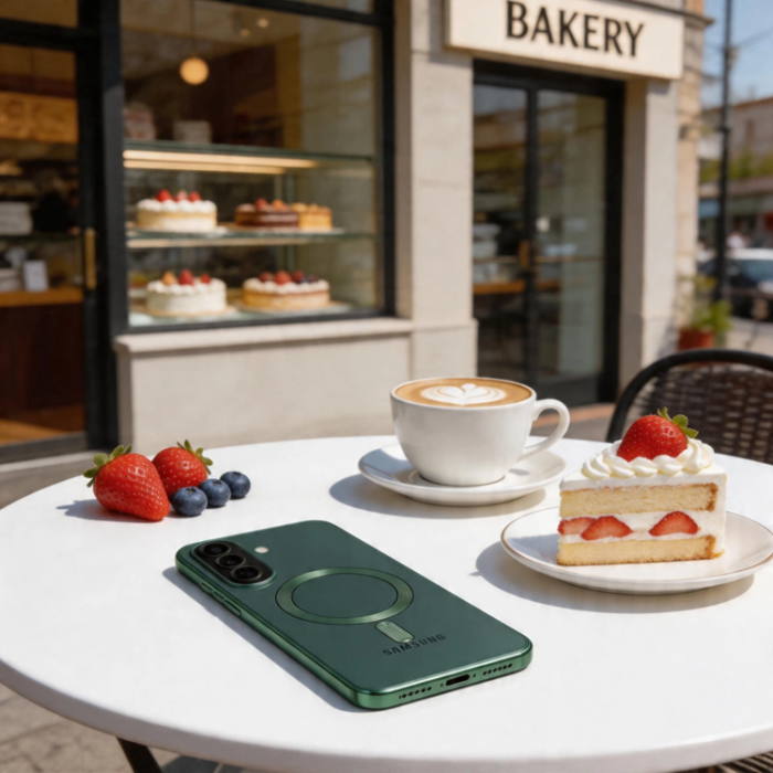 Tech-Protect - Tech-Protect Mobilskal För Galaxy A37 5G Magsafe Magflex - Jungle Grön