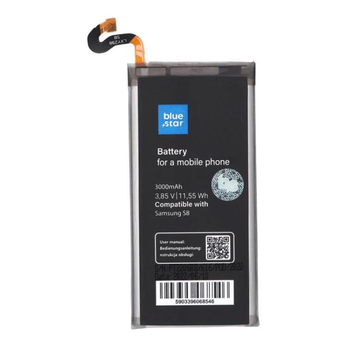 OEM - Blue Star Samsung S8 Batteri 3000 mAh PREMIUM