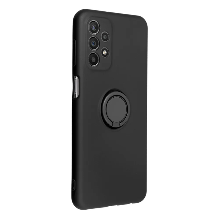 A-One Brand - Galaxy A26 5G Mobilskal Silikon Ring - Svart