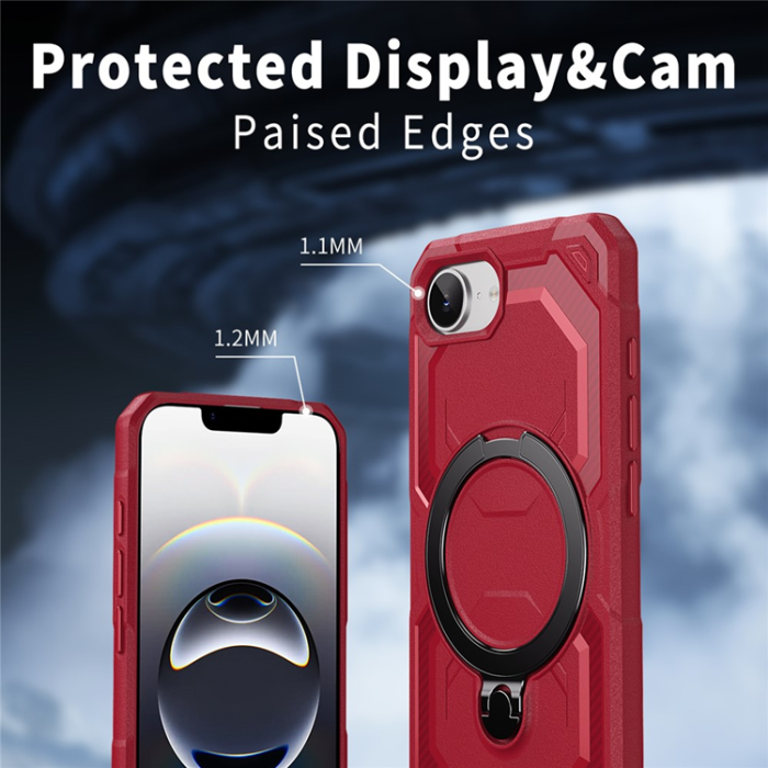 A-One Brand - iPhone 16e Mobilskal MagSafe Kickstand TPU + PC